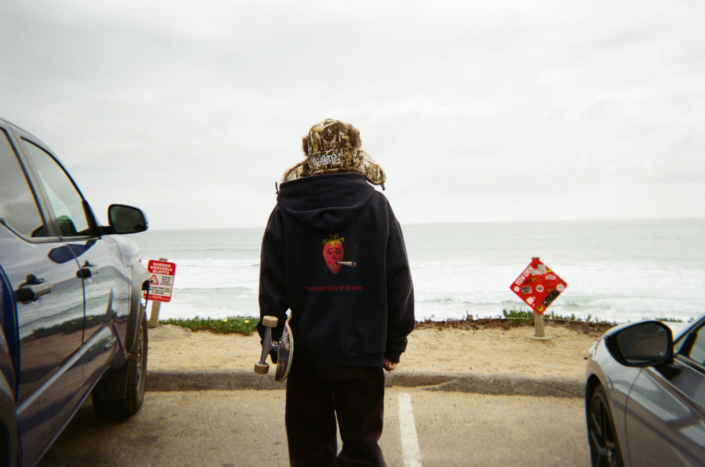 Strawberry Cough Reversible Hoodie